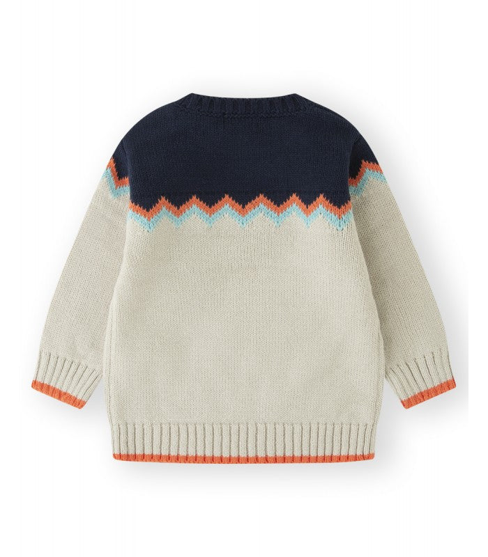 Jersey Bebé Niño punto  beige Modelo Summit