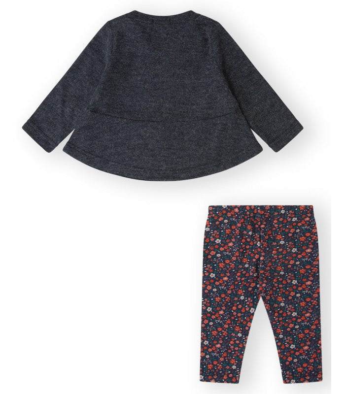 Conjunto Bebé Niña Jersey y legging Modelo Terrier