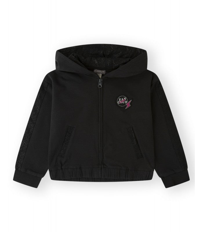 Sudadera Niña Jazz Negra