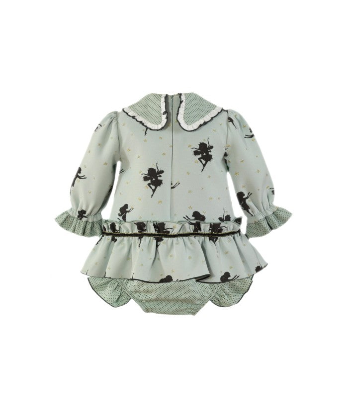 Vestido Bebé Niña con Braguita Modelo Hada