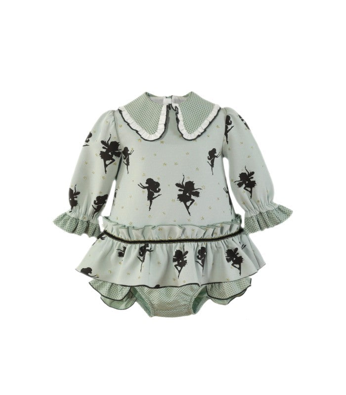 Vestido Bebé Niña con Braguita Modelo Hada
