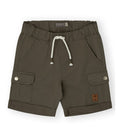 Bermuda niño con bolsillo lateral color kaki Modelo Safari