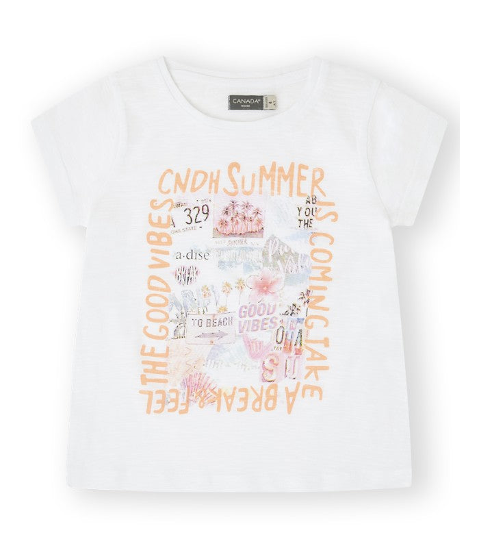 Camiseta Niña. Modelo Summer