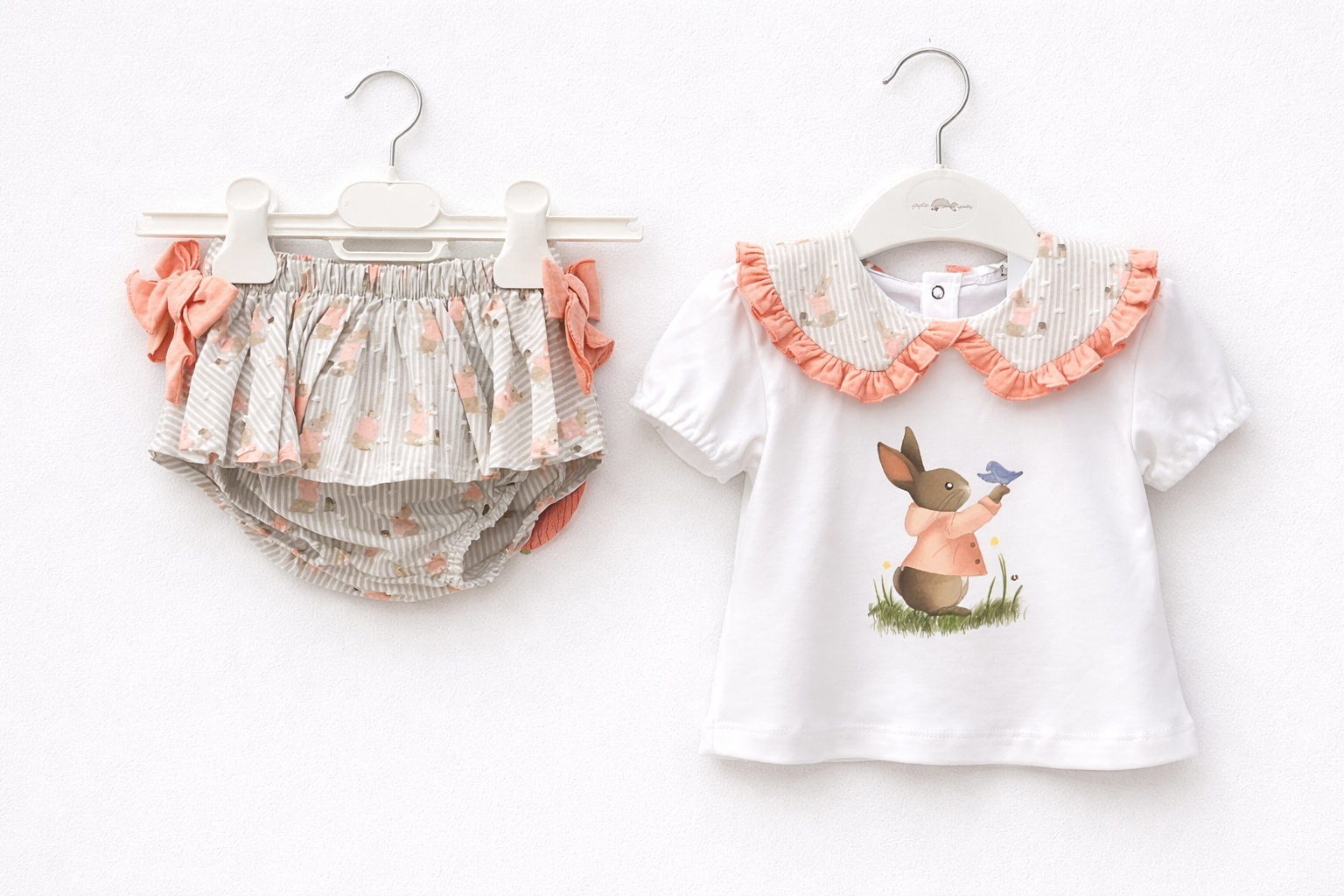 Conjunto bebé niña estampado Modelo Rabbit