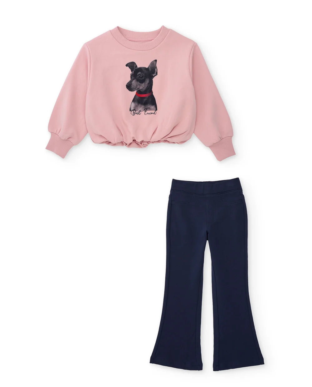 Conjunto Lassie de sudadera y legging para niña