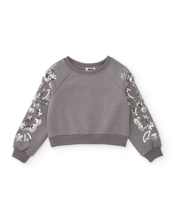 Sudadera Frozen de felpa para niña con lentejuelas