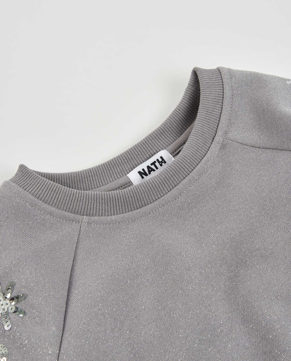 Sudadera Frozen de felpa para niña con lentejuelas