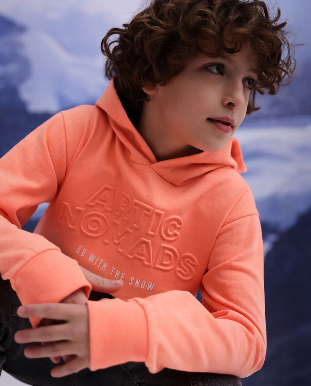 Sudadera con capucha Quebec Artic para niño
