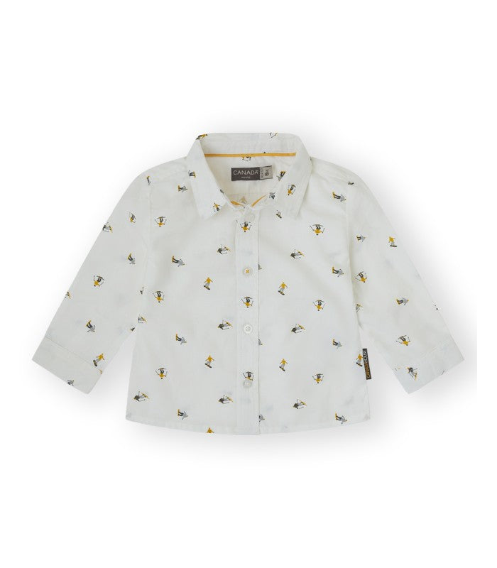 Camisa bebé Niño blanca. Modelo Kiers