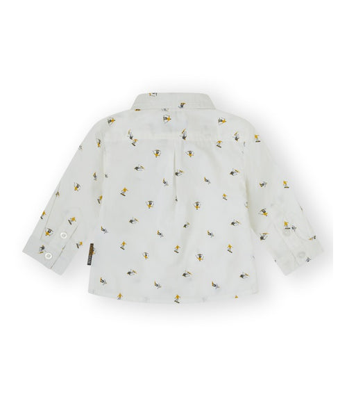 Camisa bebé Niño blanca. Modelo Kiers