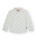 Camisa Niño blanca de manga larga. Modelo Kiers