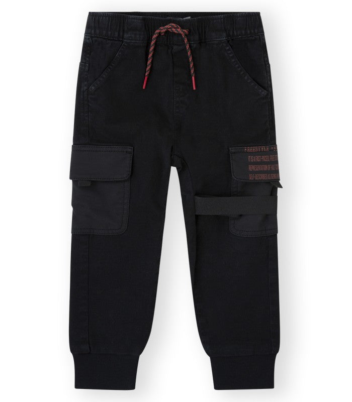Pantalón niño oscuro gomas. Modelo FreeStyle