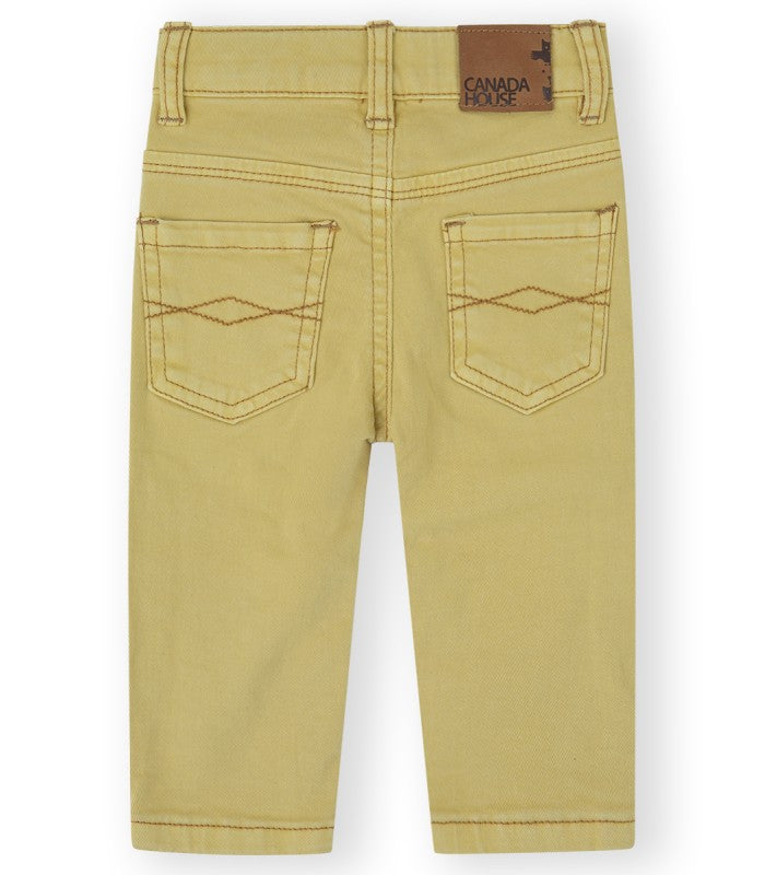 Pantalón bebé niño vaquero color. Modelo Leandro