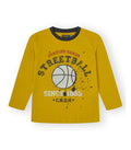 Camiseta Niño FREETHROW amarillo