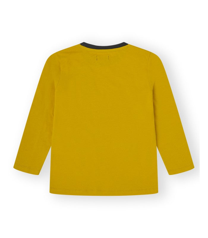 Camiseta Niño FREETHROW amarillo