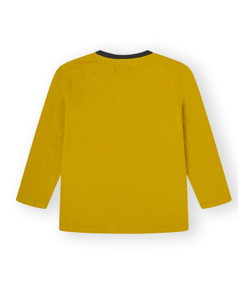 Camiseta Niño FREETHROW amarillo