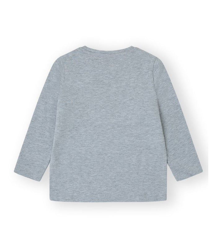 Camiseta Niño WILD gris claro