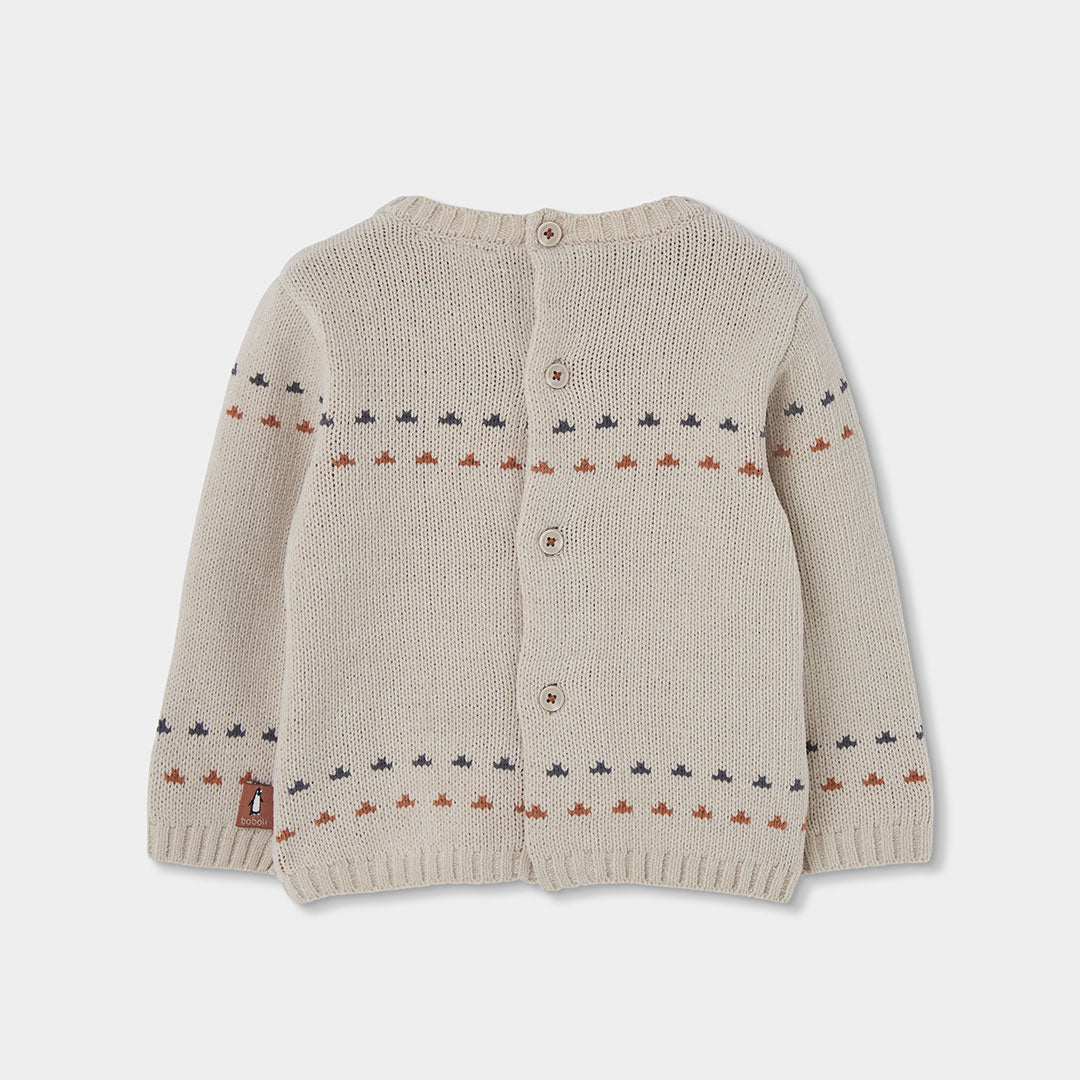 Conjunto punto de bebé niño Modelo Pingüinos