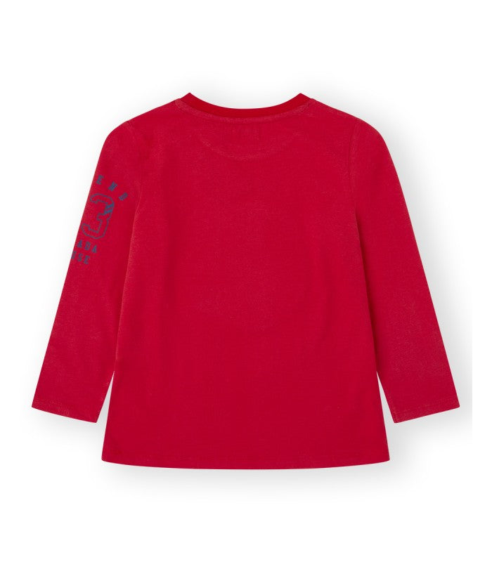 Camiseta Niño BASEFUT roja