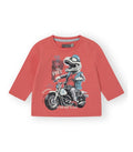 Camiseta Bebé Niño RACE rojo