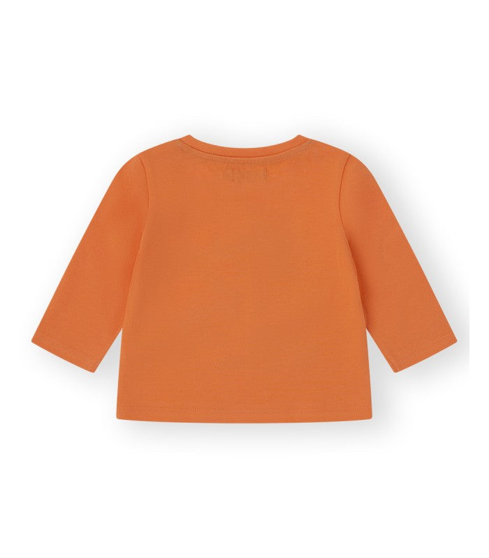 Camiseta Bebé Niño MOOSE  naranja