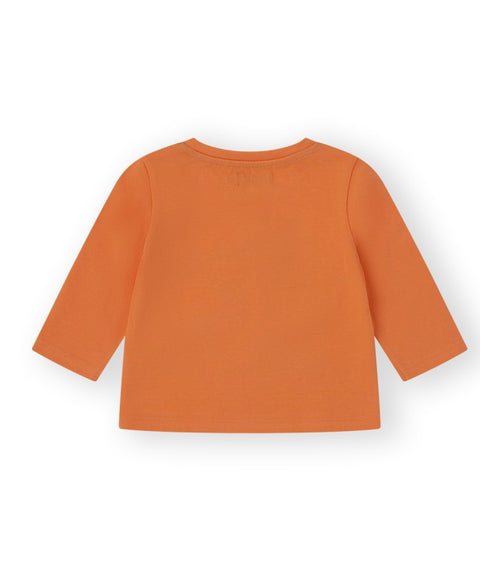 Camiseta Bebé Niño MOOSE  naranja