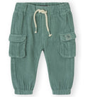 Pantalón bebé niño  NATURE verde