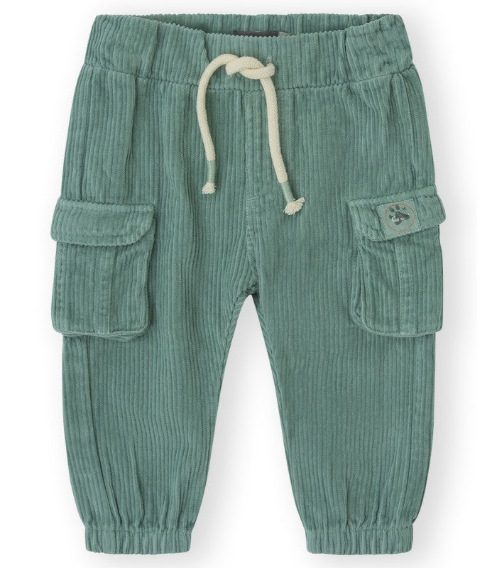 Pantalón bebé niño  NATURE verde