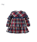 Vestido Niña de cuadros marino de Miranda