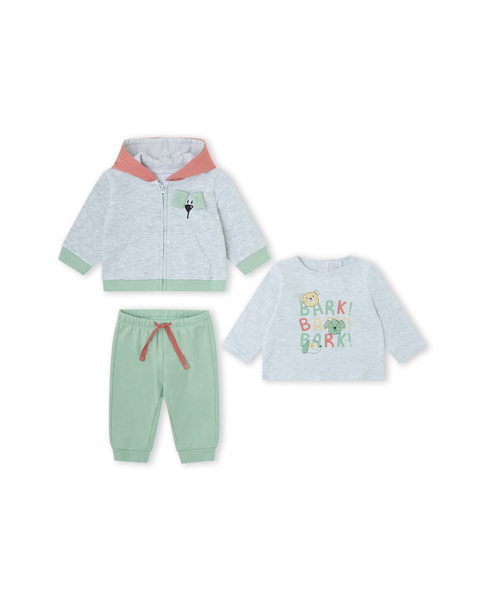 Conjunto Bark de 3 piezas para bebé