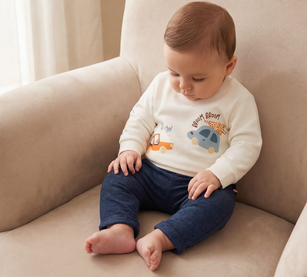 Conjunto Let's go para bebé niño