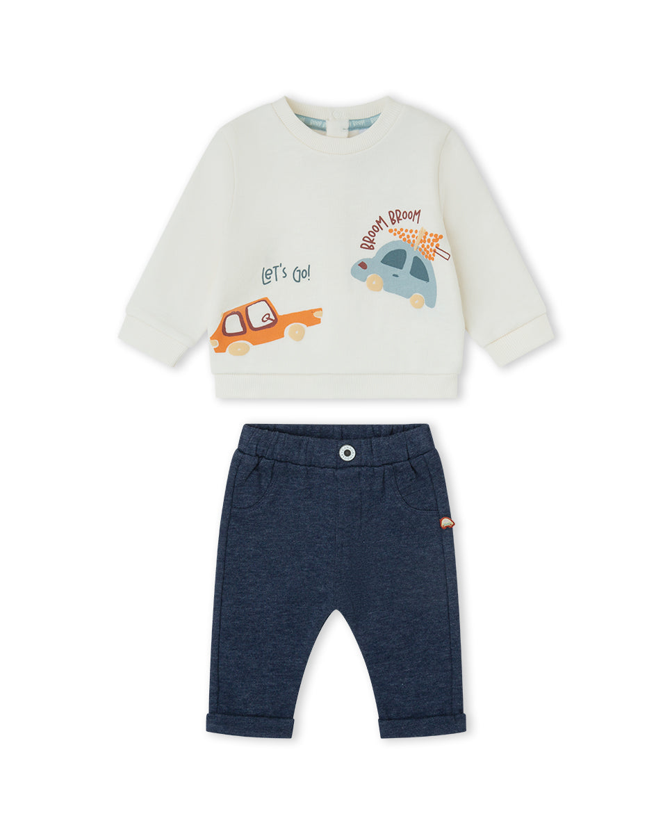 Conjunto Let's go para bebé niño