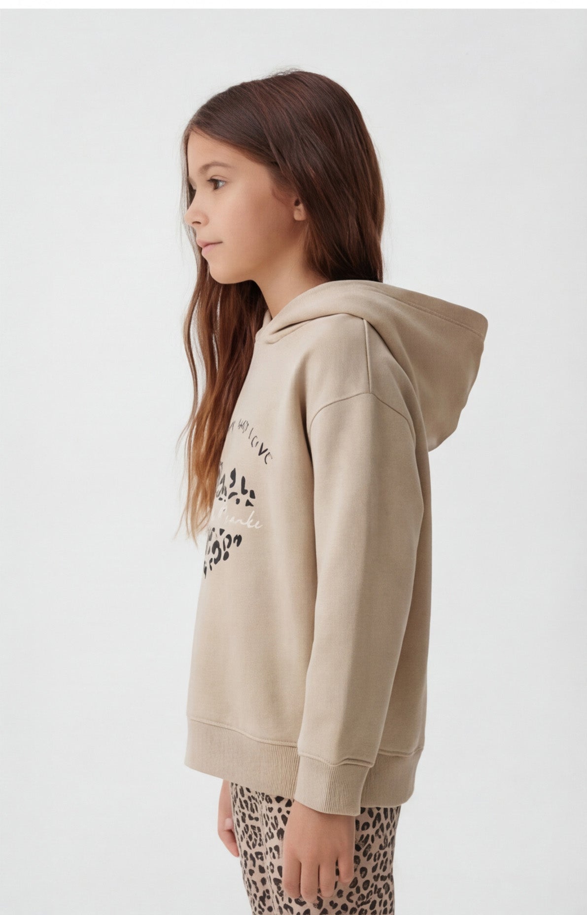Conjunto Animal de sudadera y legging para niña