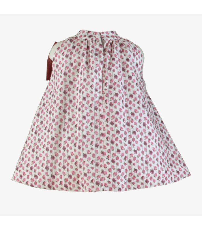 Vestido Niña Modelo Fresas