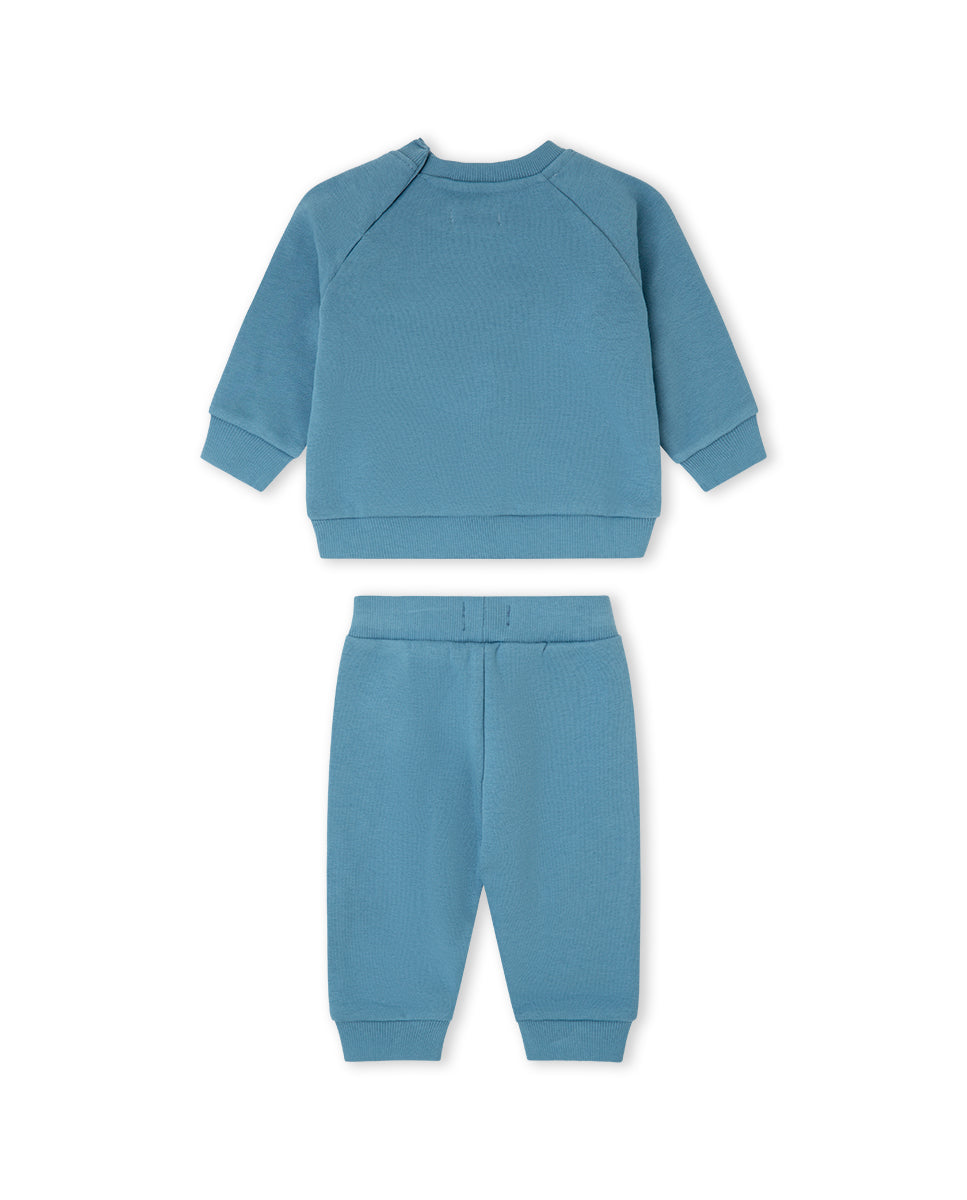 Chándal bebé unisex color indigo