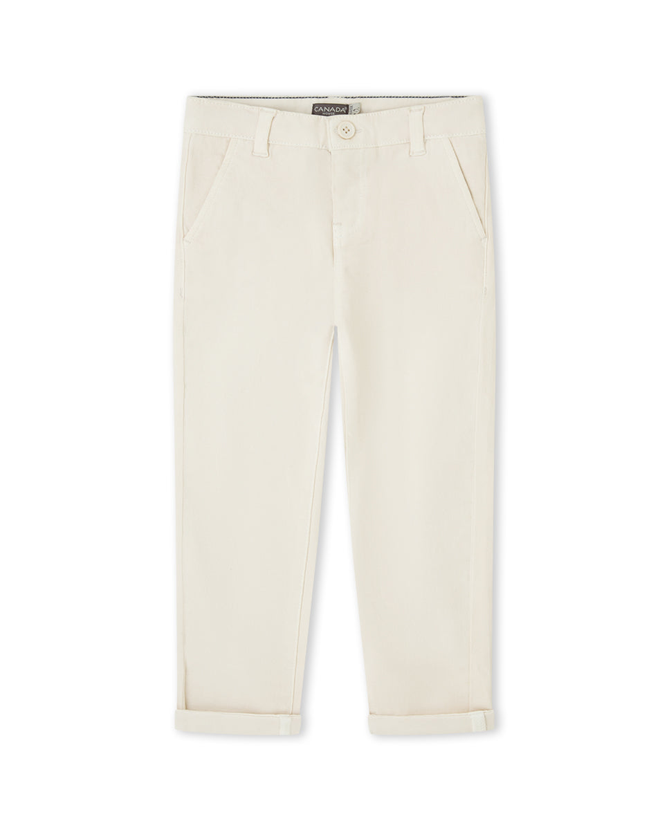 Pantalón Boy color beige para niño