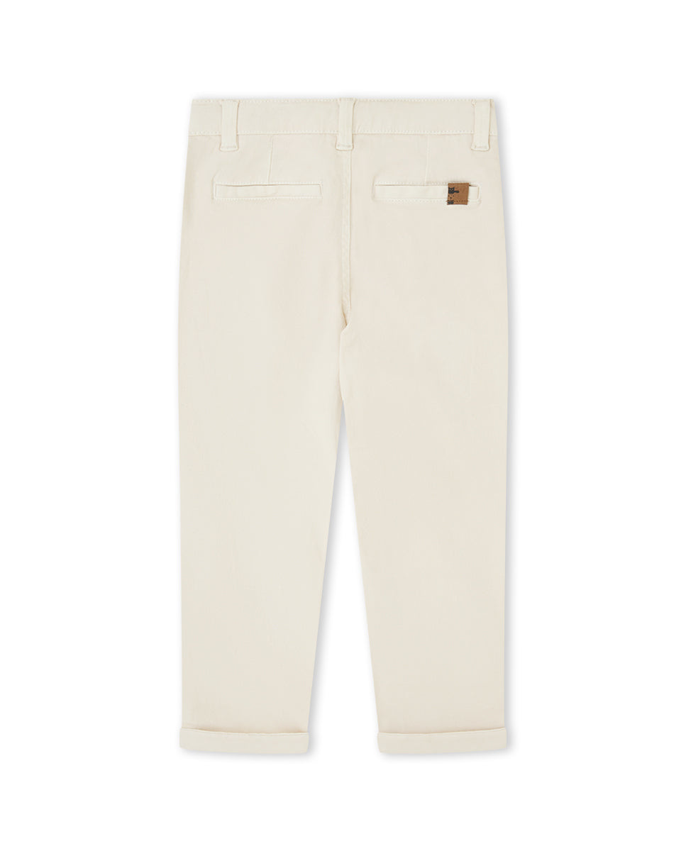 Pantalón Boy color beige para niño