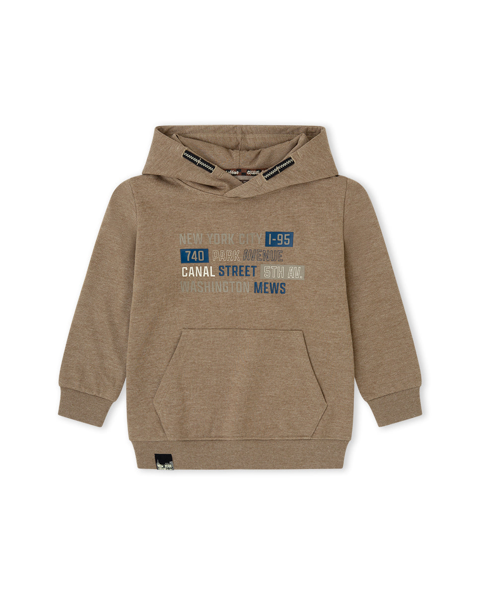 Sudadera con capucha modelo Espresso para niño