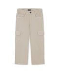 Pantalón cargo beige para niña Modelo Mathew
