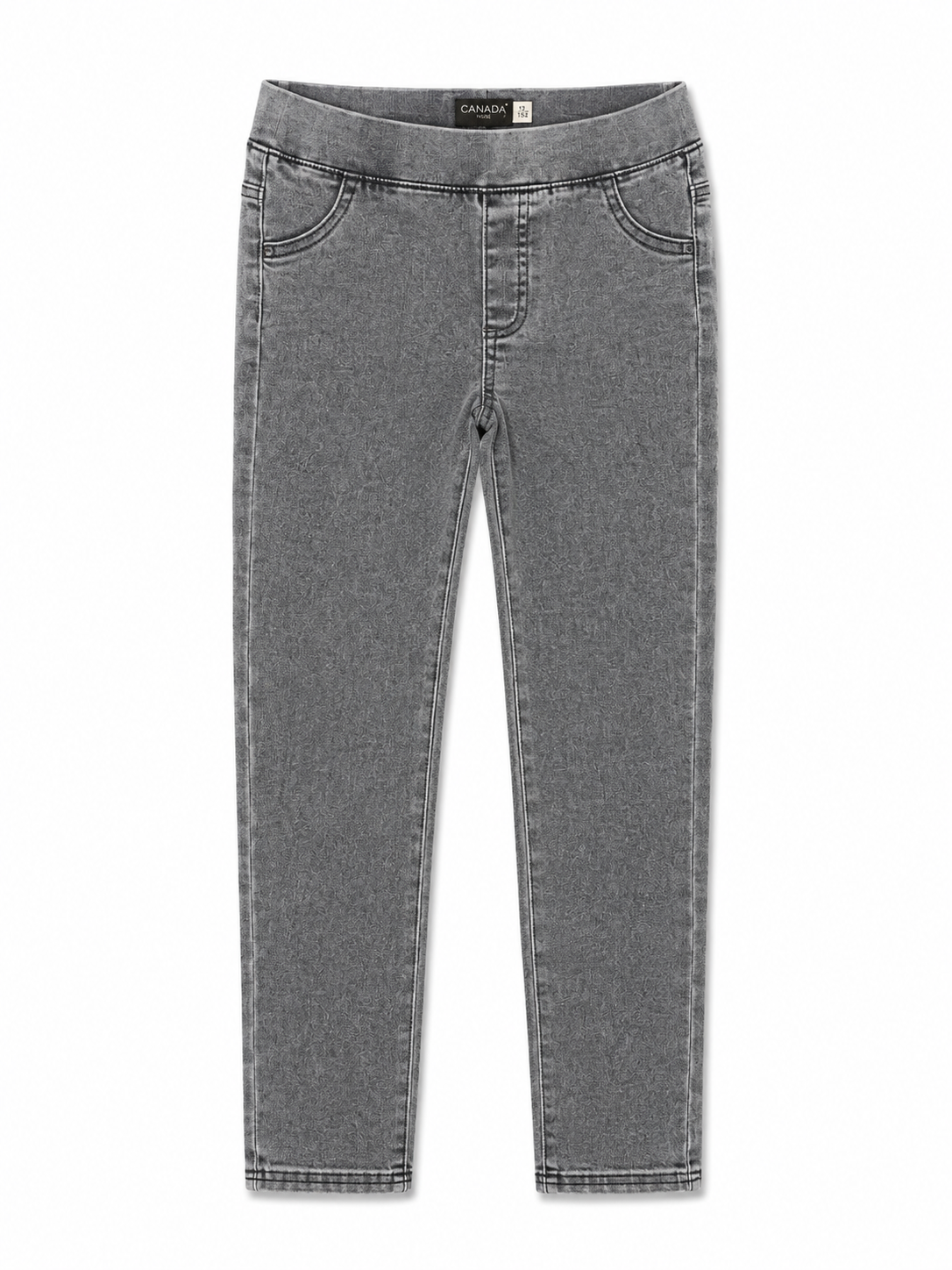 Jegging gris para niña modelo Glam