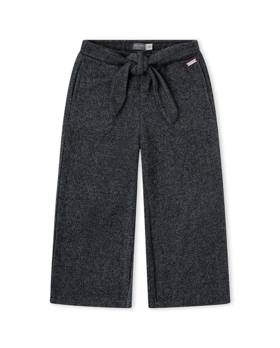 Pantalón punto roma gris Cozyday para niña