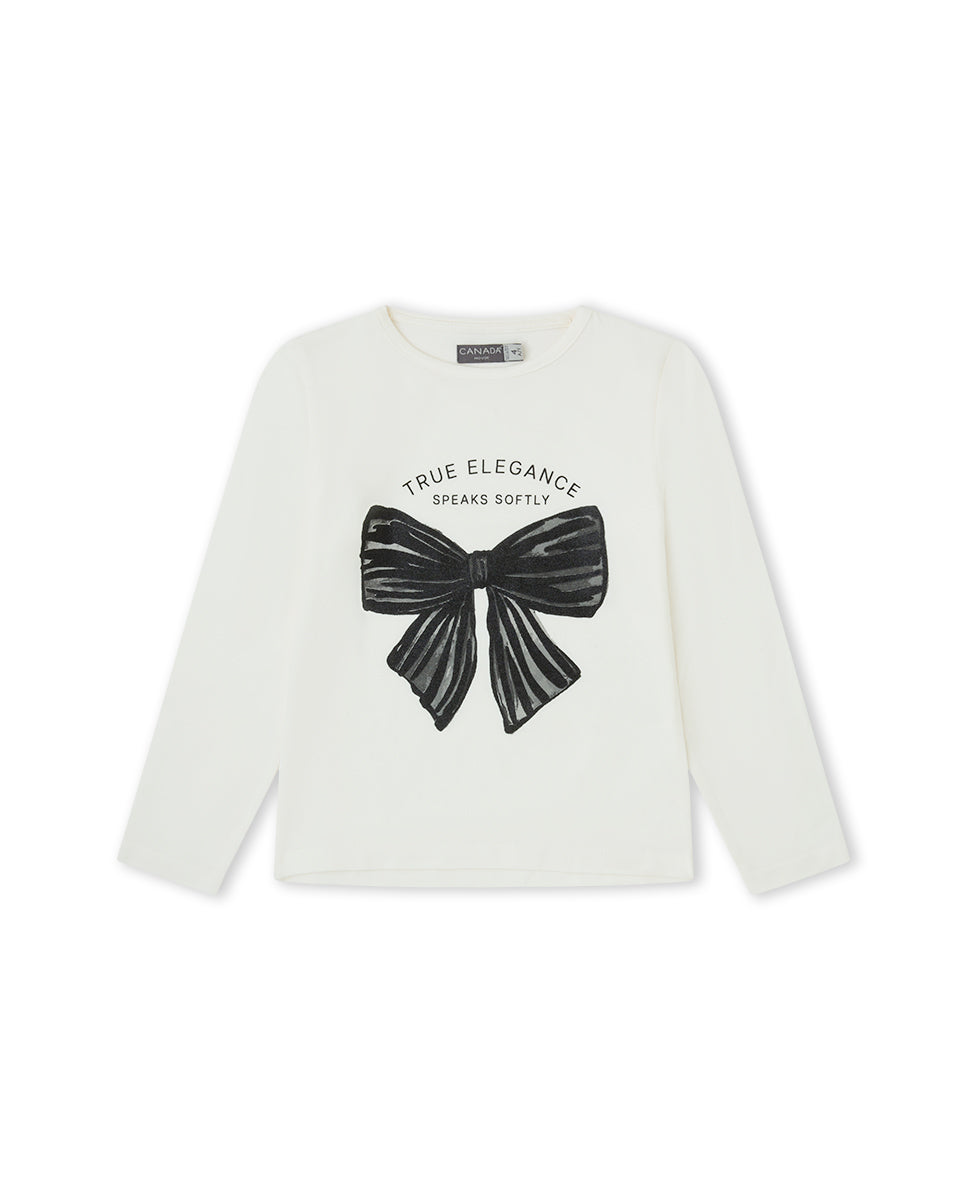 Camiseta Elegance para niña