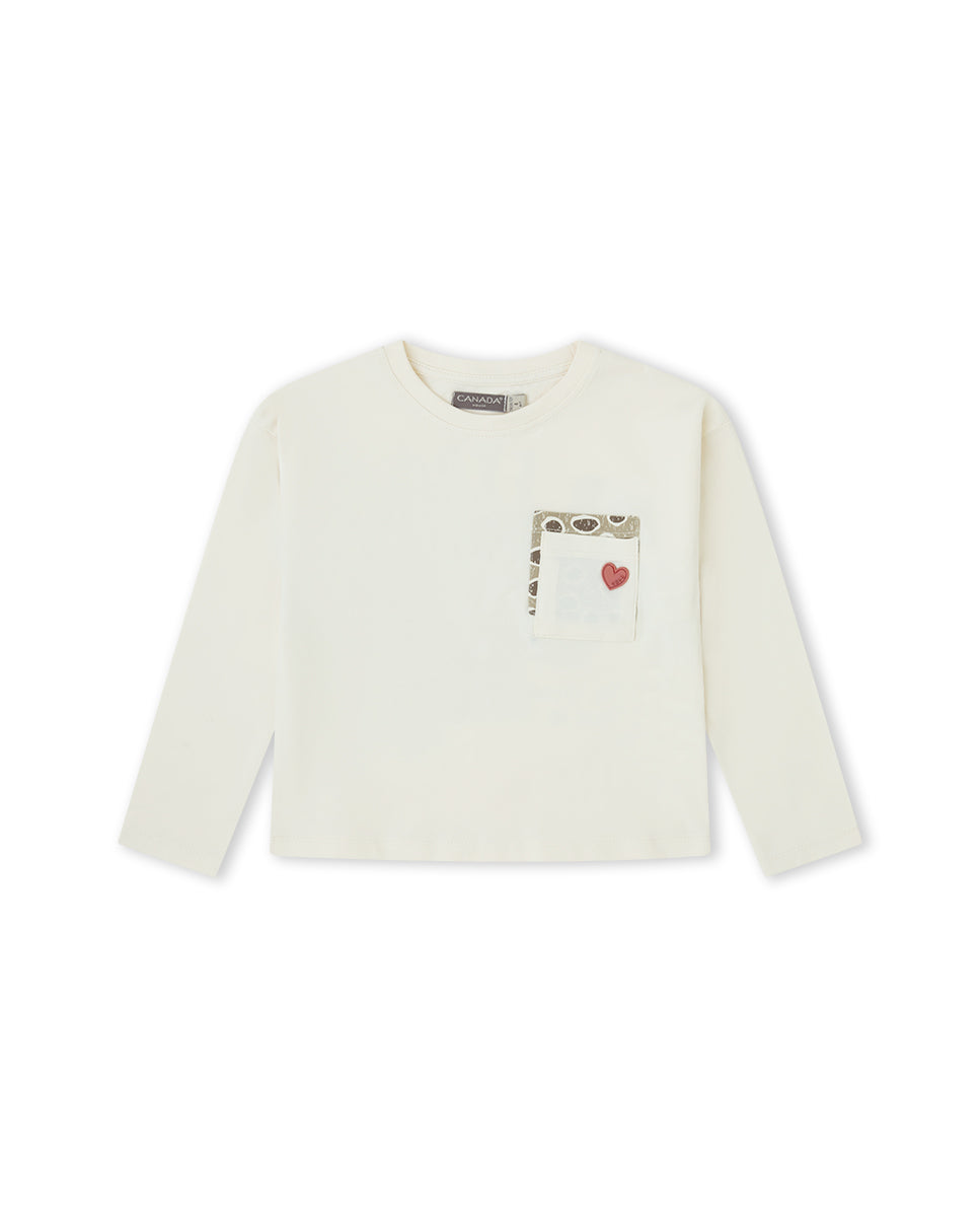 Camiseta Leo para niña