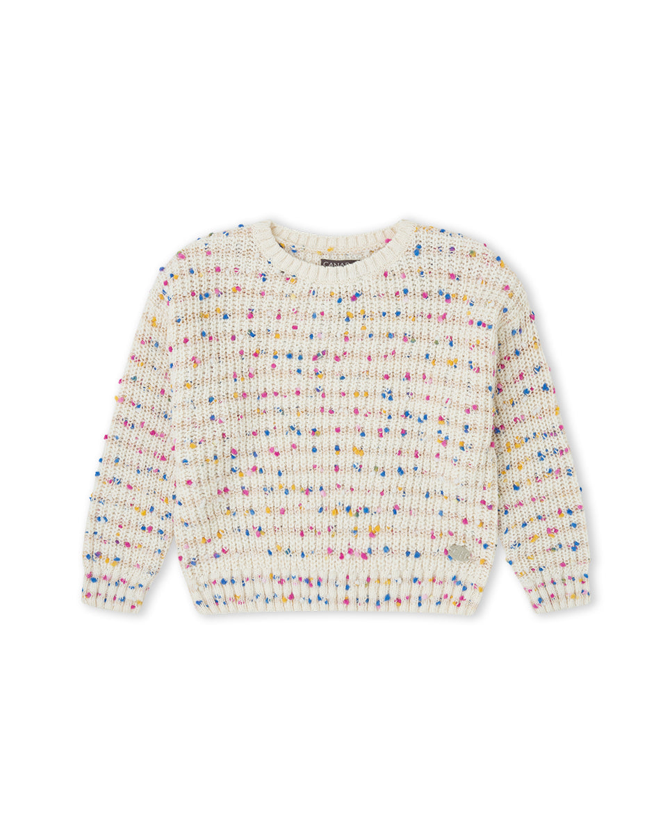Jersey modelo speck para niña