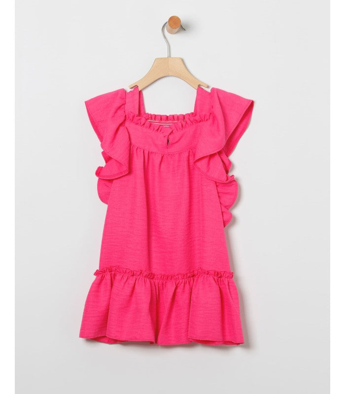 Vestido Niña fucsia