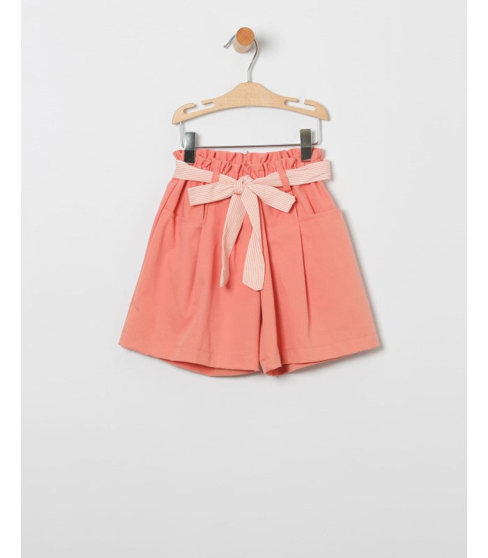 Conjunto Niña de blusa listas y short