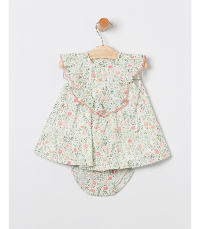 Jesusito bebé niña estampado de flores