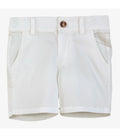 Pantalón corto niño color blanco