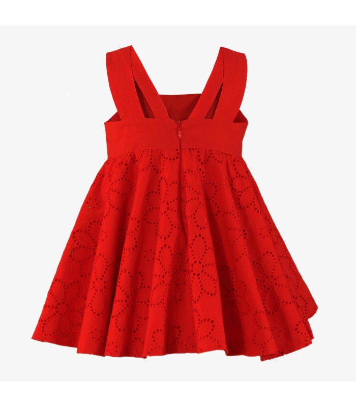 Vestido Niña color rojo