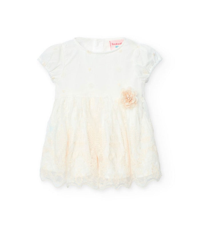 Vestido niña tul bordado para ocasiones especiales